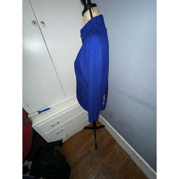 Women's G-III Large Blue Golden State Warriors Sweater - Picture 5 of 9